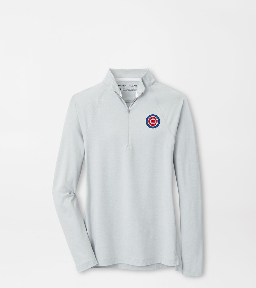 Chicago Cubs Women's Mélange Raglan-Sleeve Perth Layer image number 1