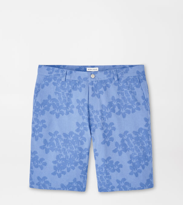 Shackleford Abstract Floral Performance Hybrid Short