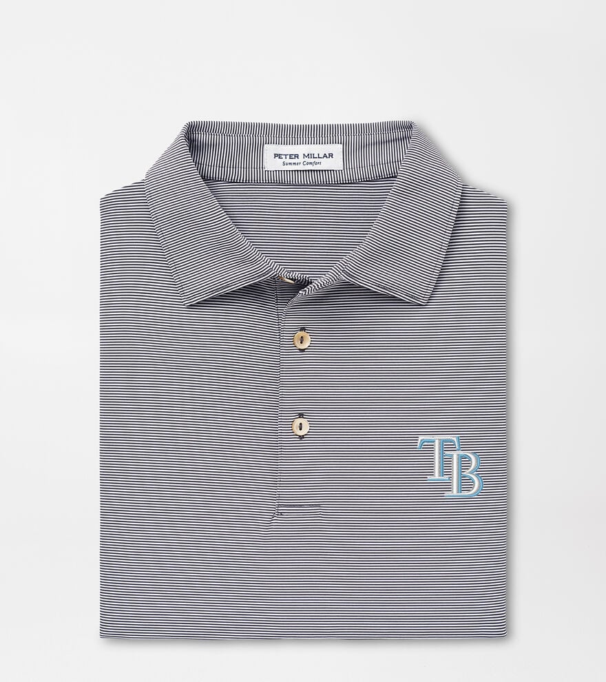 Tampa Bay Rays Jubilee Stripe Performance Polo image number 1
