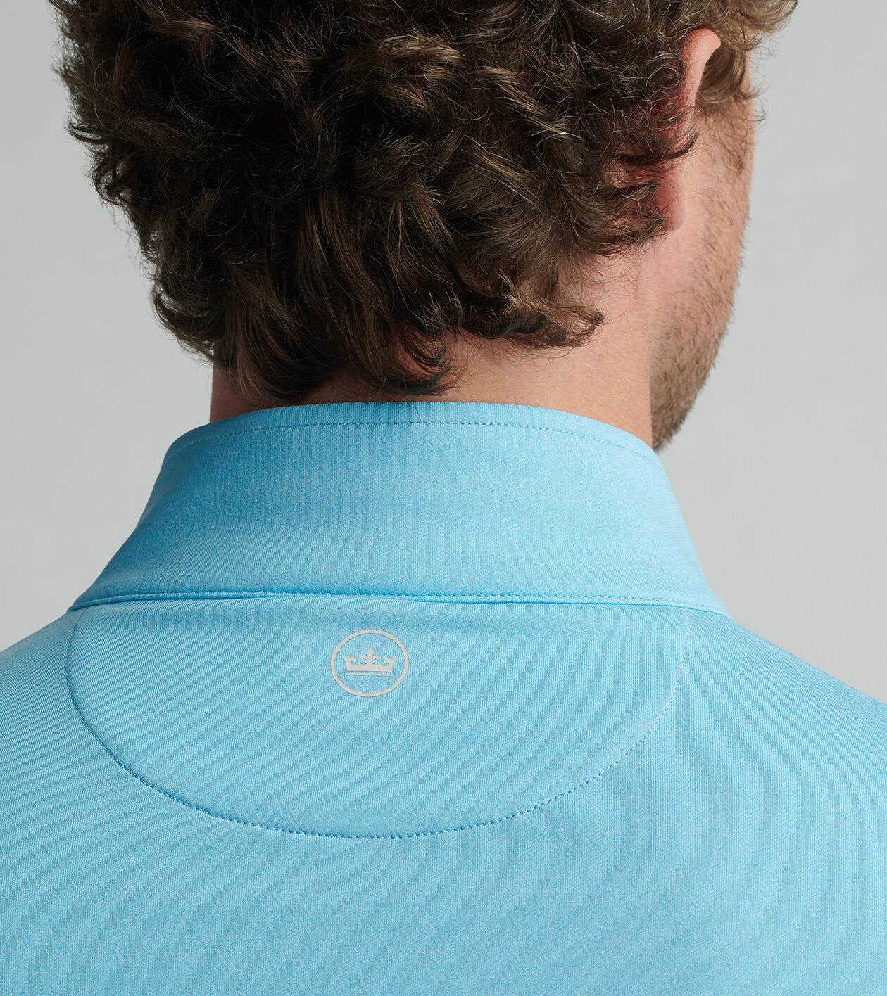 Perth Mélange Performance Quarter-Zip | Men's Pullovers