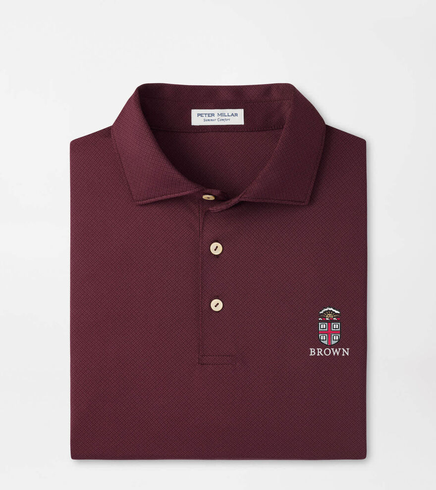 Brown University Hugo Performance Jersey Polo