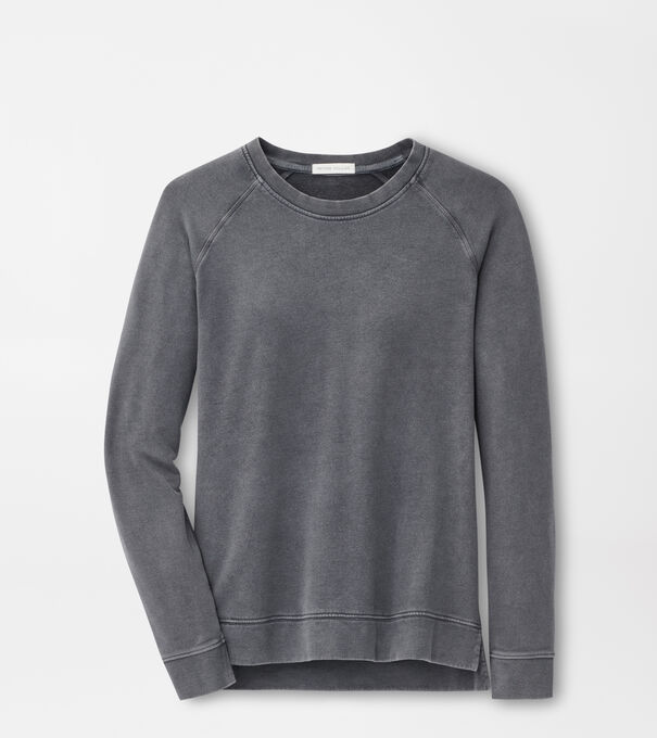 Lava Wash Relaxed Fleeceback Crew