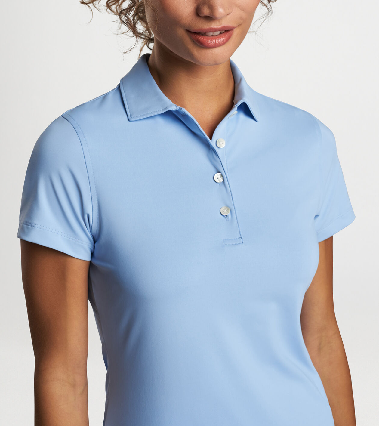 Women's polo store button up shirts