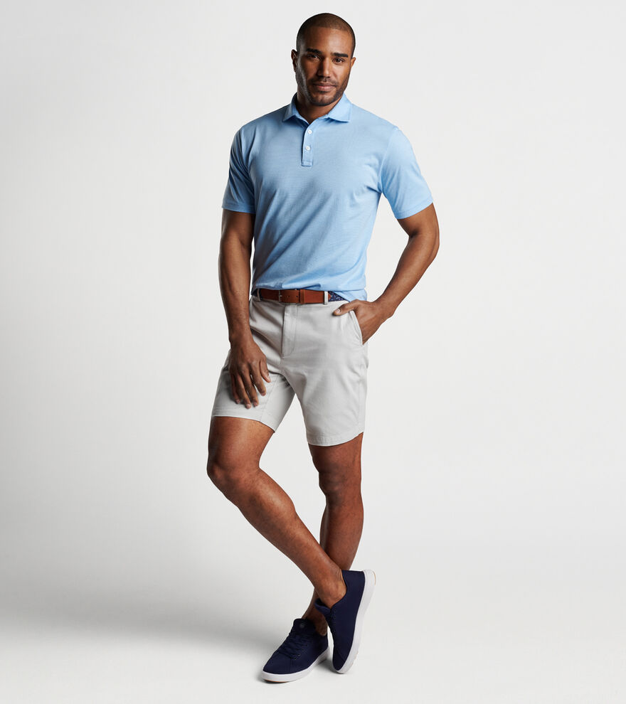 Pilot Mill Haynes Stripe Short-Sleeve Polo | Men's Polo Shirts | Peter ...