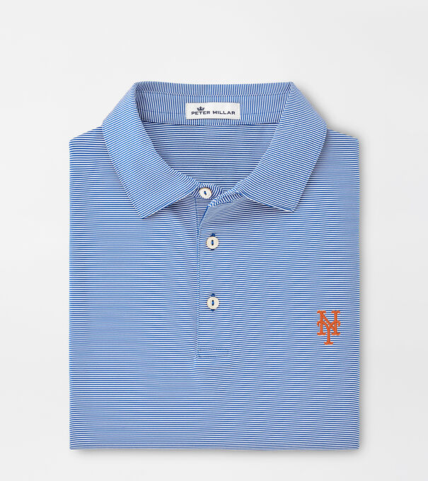 New York Mets Jubilee Stripe Performance Polo