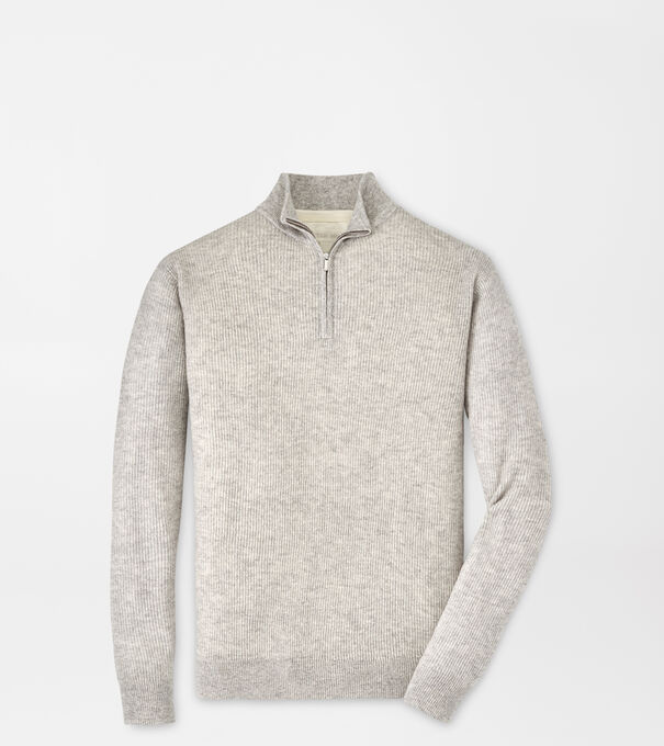 Harbour Cashmere Linen Quarter Zip