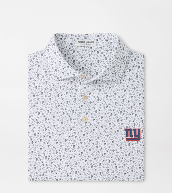 New York Giants Kick Off Performance Jersey Polo