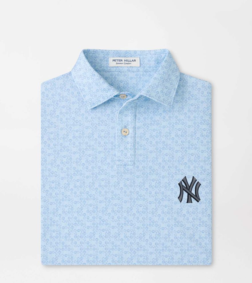 New York Yankees Bases Loaded Youth Performance Jersey Polo