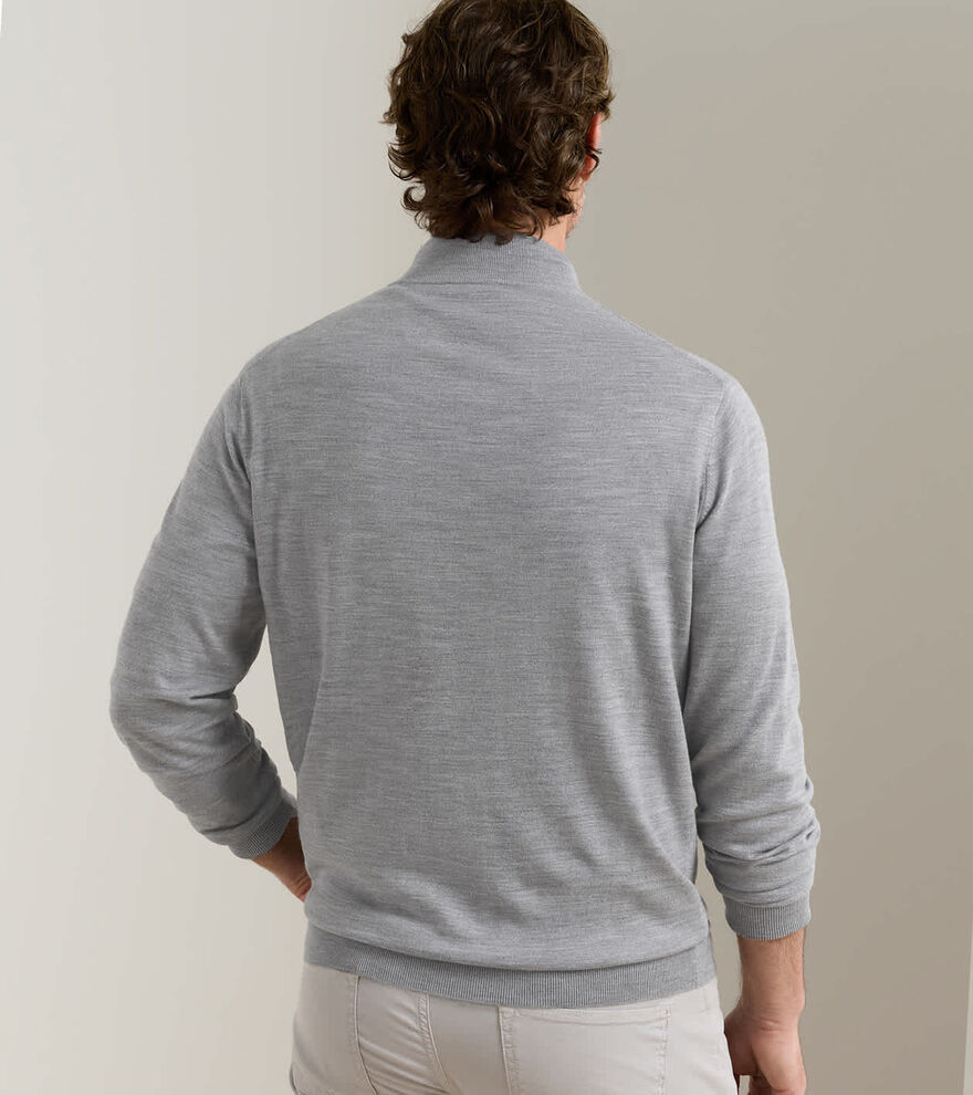 Valencia Escorial Wool Full-Zip Sweater image number 3