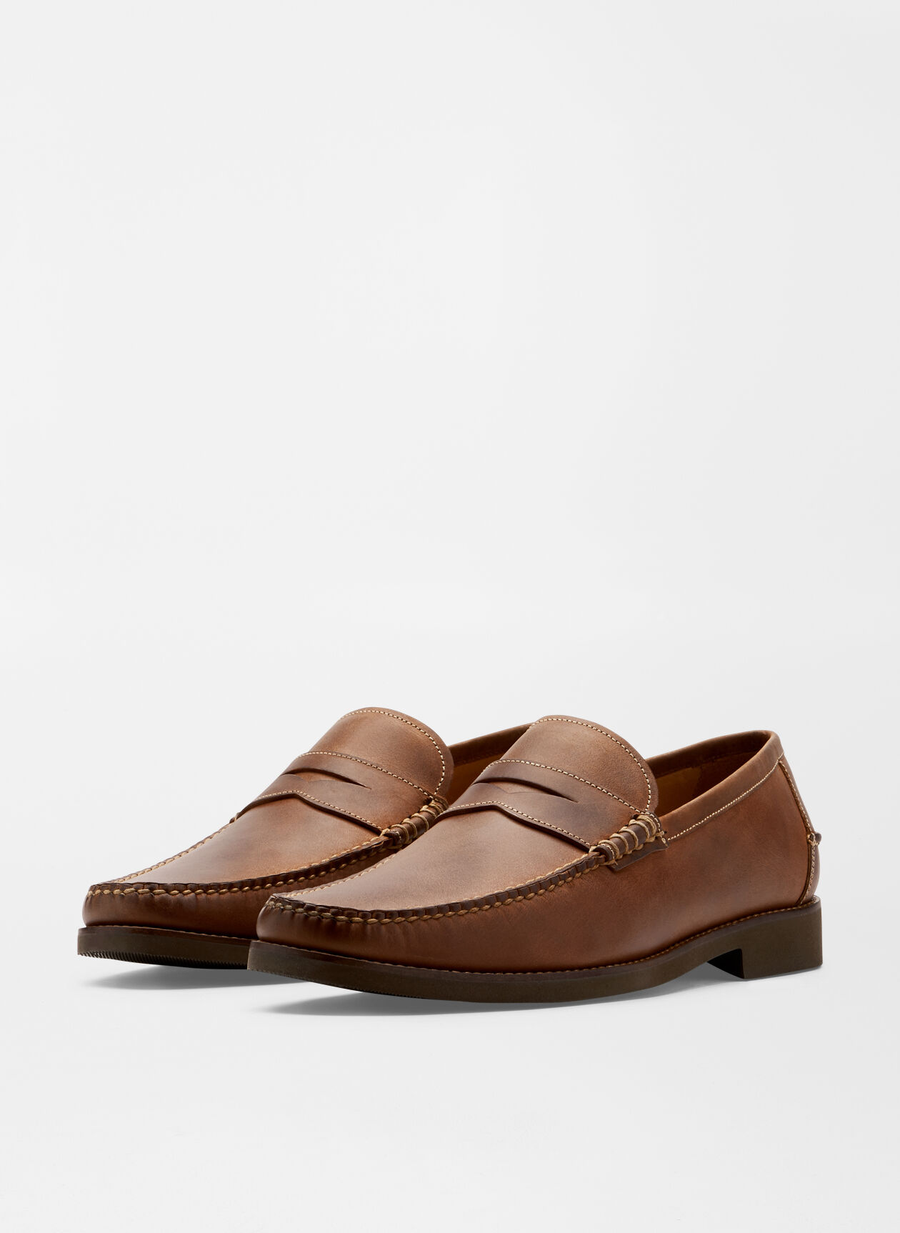Handsewn Leather Penny Loafer | Men's 