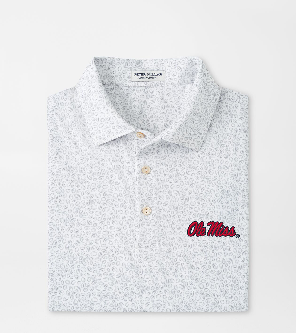 ole miss dri fit polo
