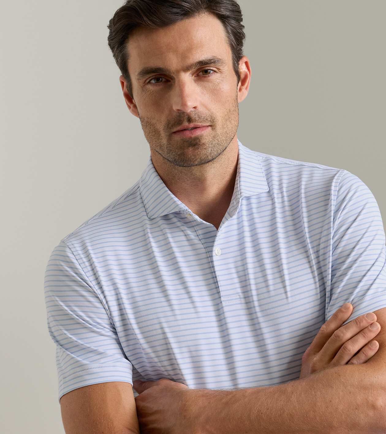 Keynote Performance Jersey Polo | Men's Polos | Peter Millar