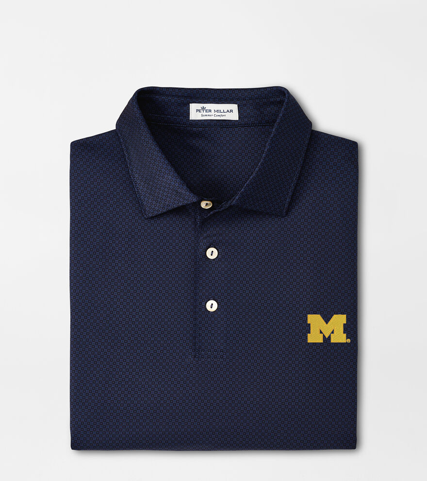 Michigan Dolly Performance Jersey Polo image number 1