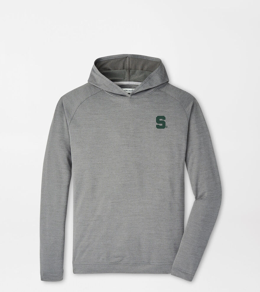 Michigan State Pine Performance Hoodie image number 1