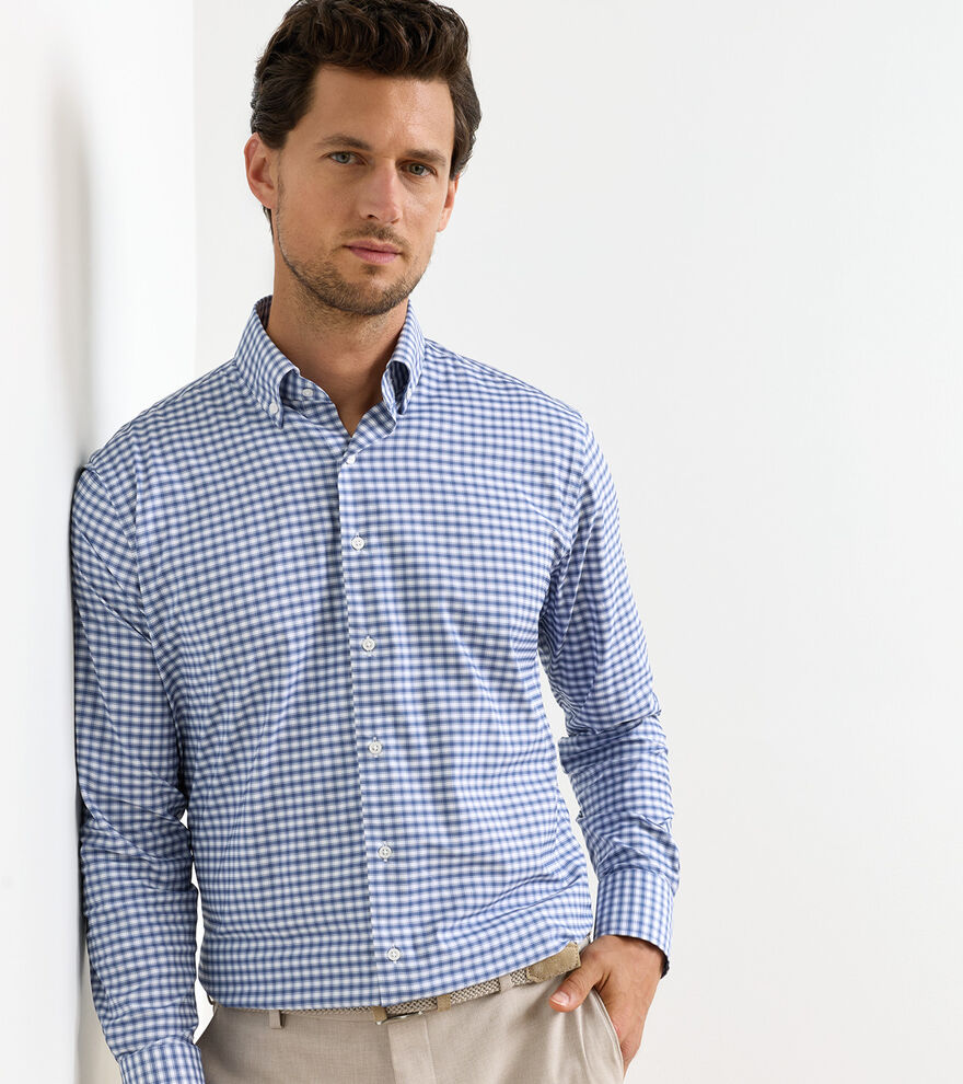 Lewis Performance Twill Sport Shirt image number 2