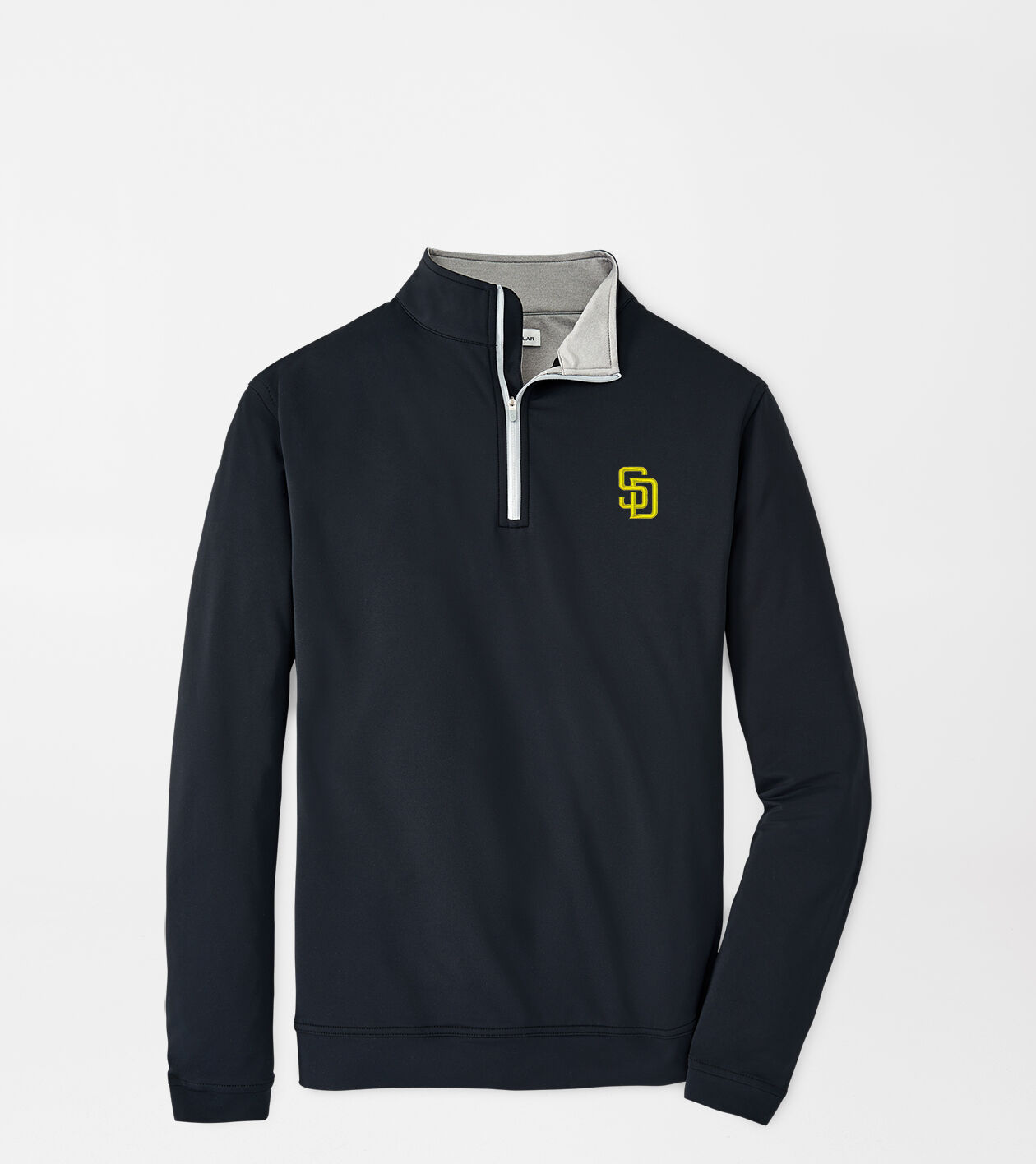 PAPAS PLUS GOLF 裏フリーススウィングトップ（BLACK／M）