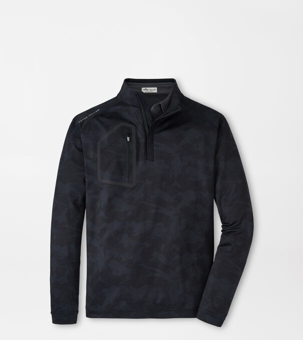 Forge Brushstroke Camo Performance Quarter-Zip