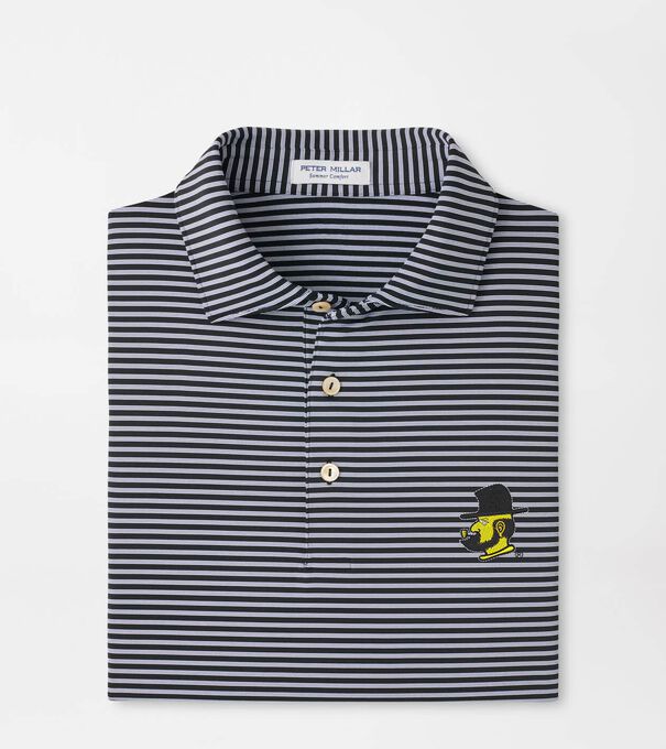 Appalachian State Yosef Tiebreaker Performance Jersey Stripe Polo