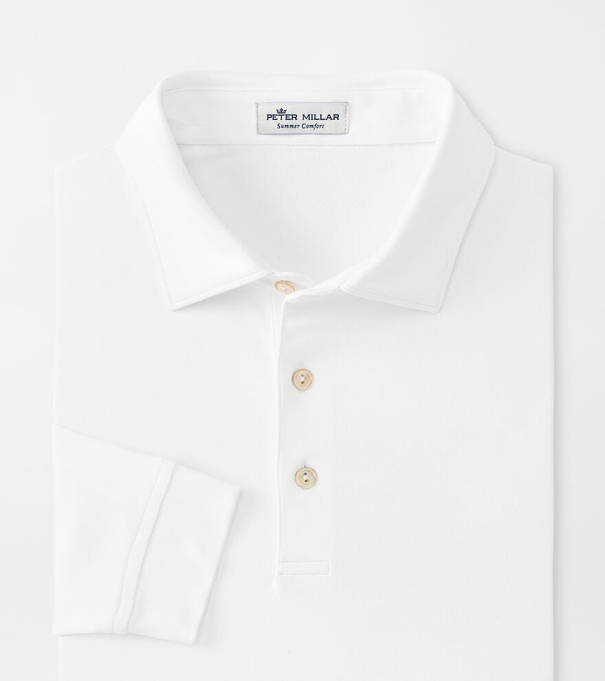 Lyons Performance Long-Sleeve Polo image number 1