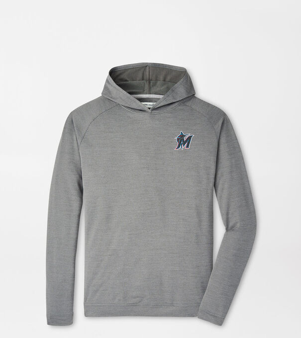 Miami Marlins Pine Performance Hoodie