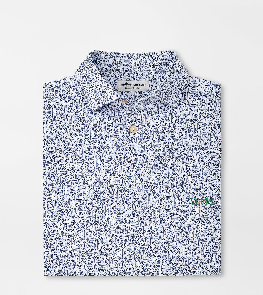 William & Mary Youth Performance Jersey Polo image number 1
