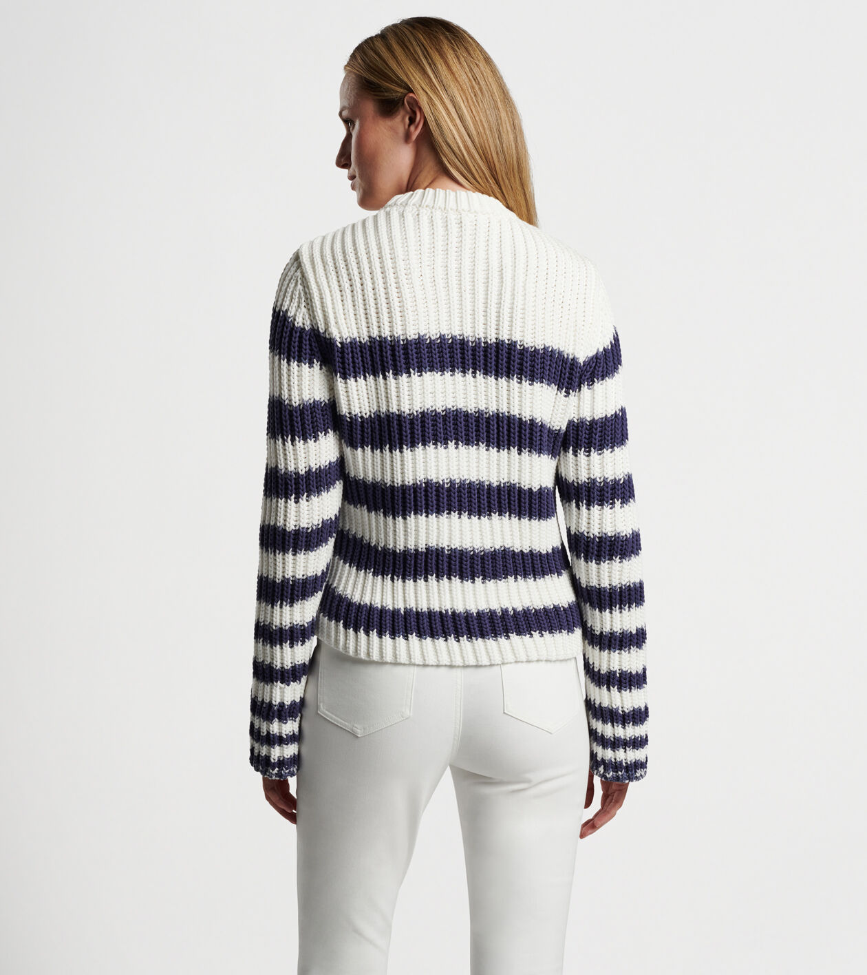 Wide striped discount sweater