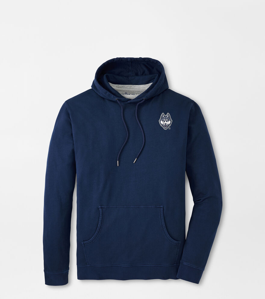 UConn Huskies Lava Wash Garment Dyed Hoodie image number 1