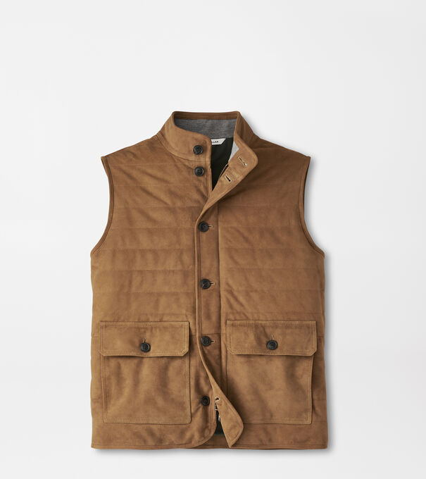 Suede Greenwich Vest
