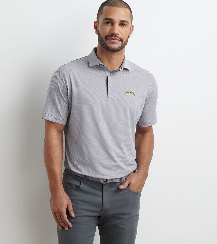 Los Angeles Chargers Jubilee Performance Jersey Polo image number 2