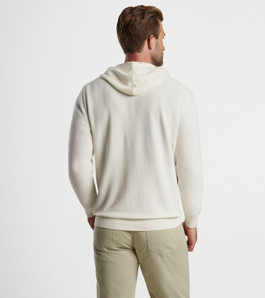 Hickory Henley Hoodie Sweater image number 3