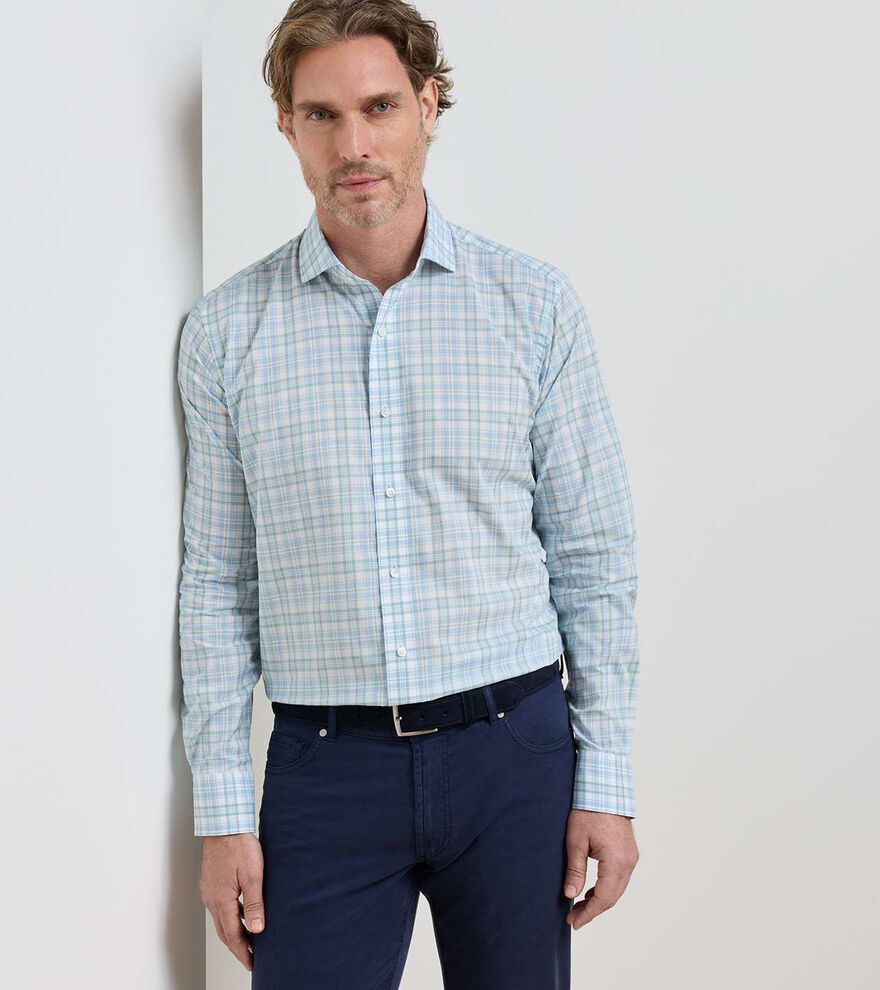 Tropea Italian Poplin Sport Shirt image number 3