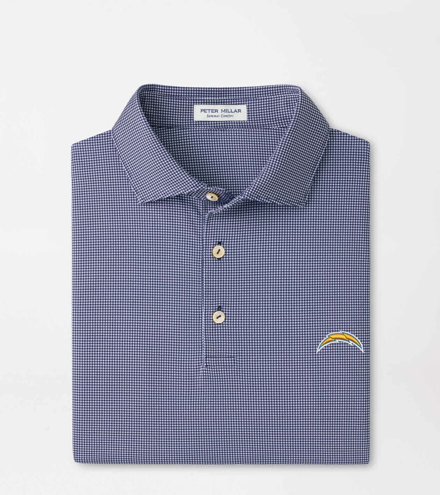Los Angeles Chargers Border Performance Jersey Polo image number 1