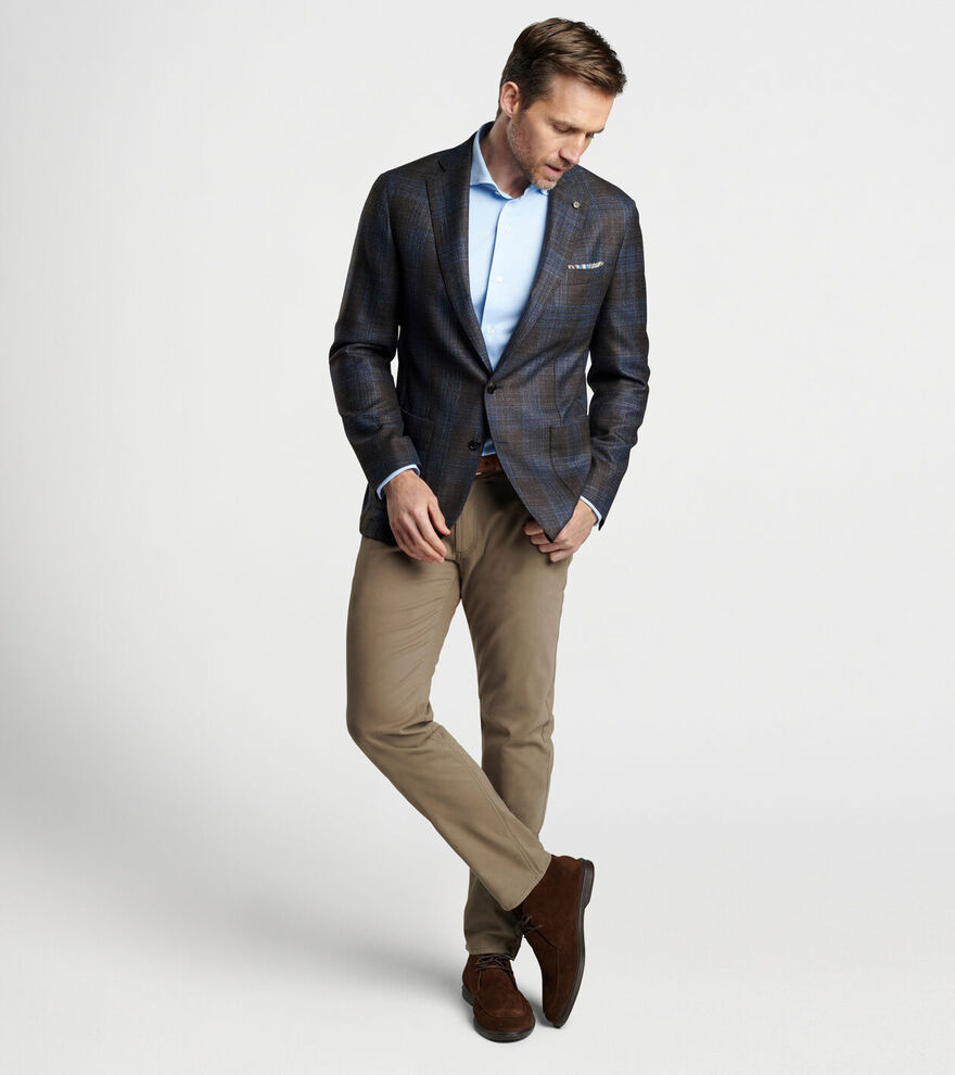 Navan Plaid Soft Jacket | Men