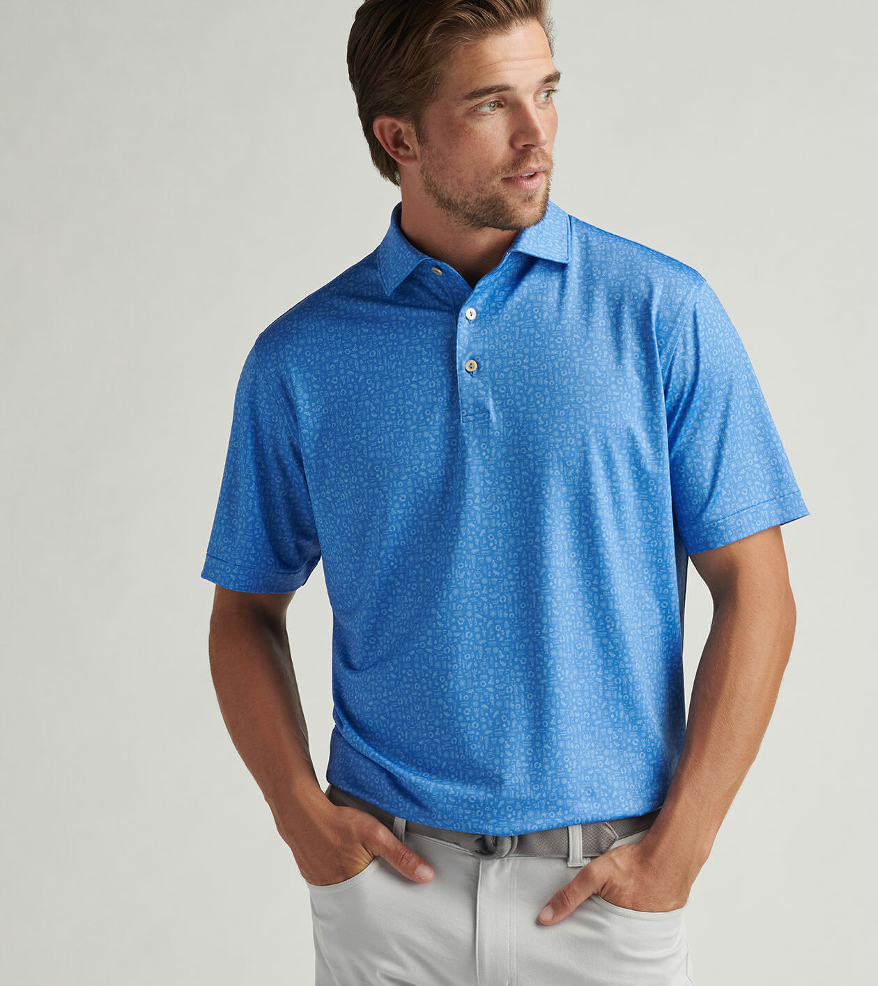 Toga Party Performance Jersey Polo | Men's Polos | Peter Millar
