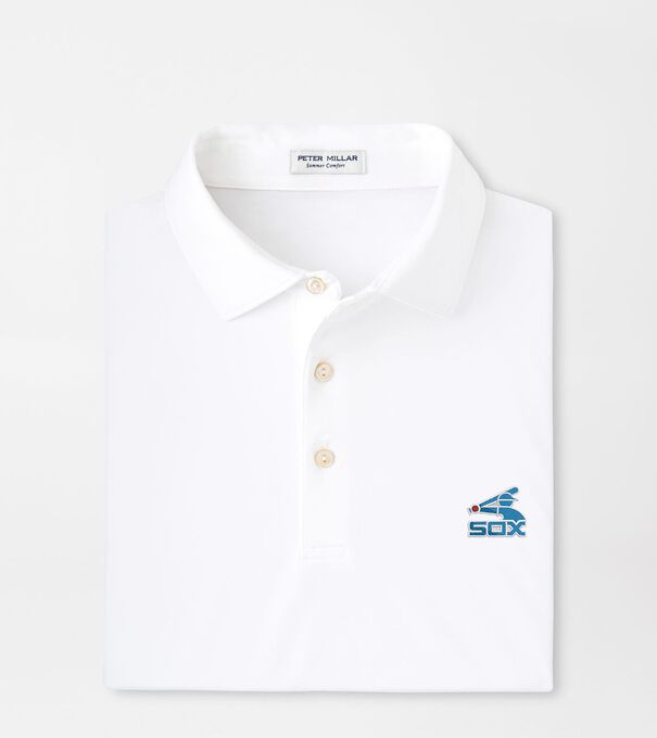 Cooperstown Chicago White Sox Solid Performance Jersey Polo