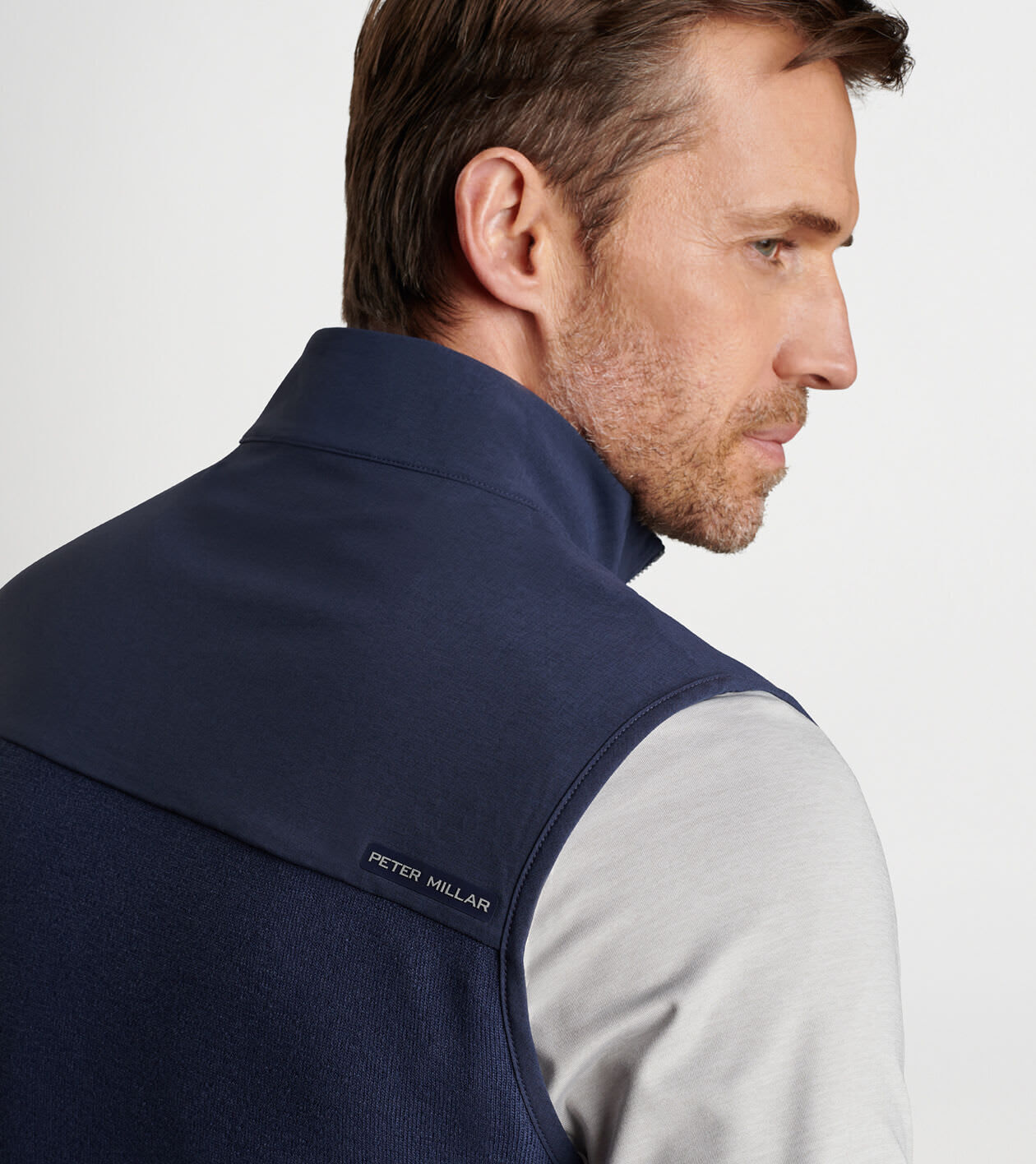 Solstice Performance Hybrid Full-Zip Vest | Men's Vests | Peter Millar