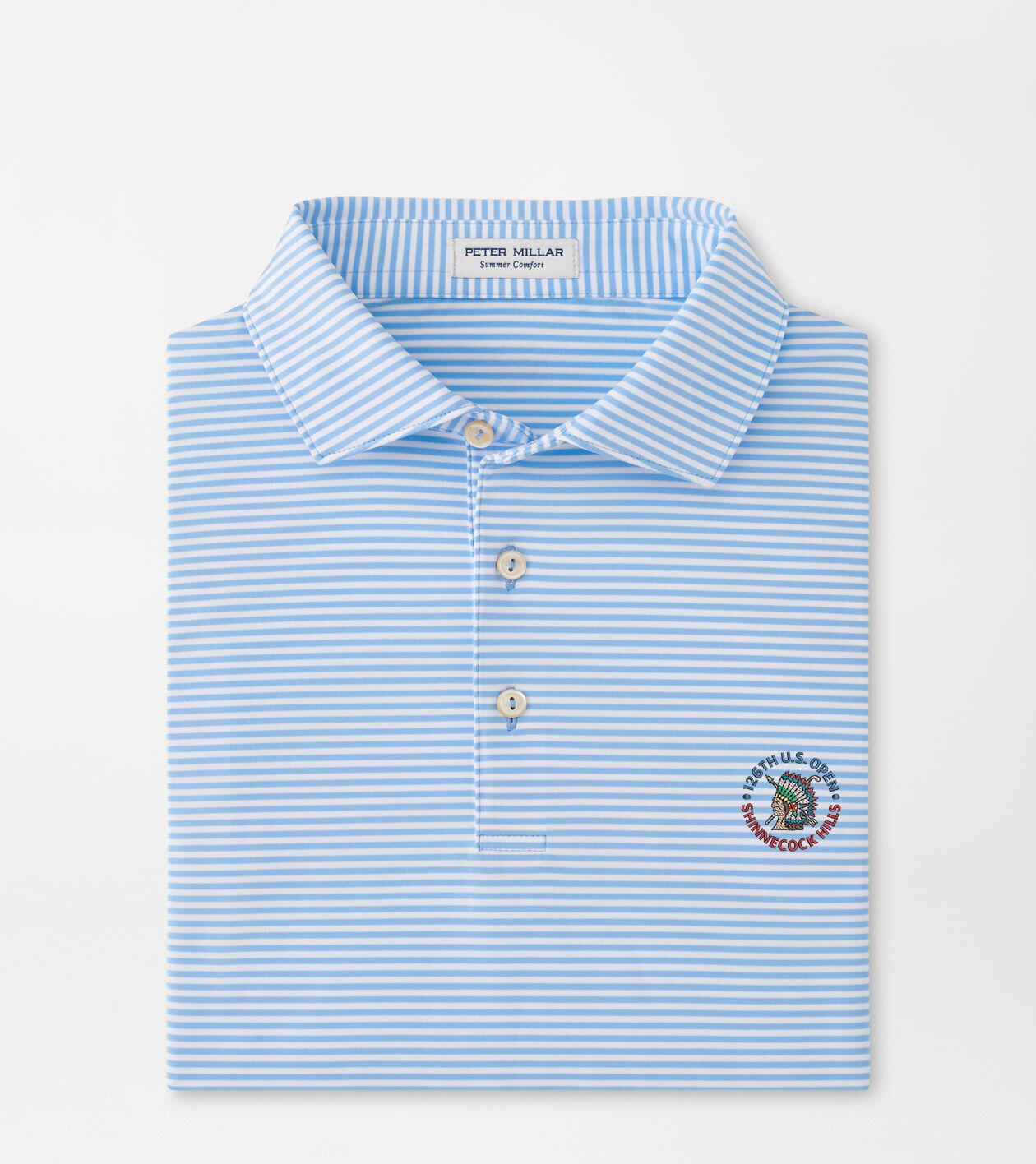 スコッティ・キャメロン ポロシャツ Peter Millar ストライプ S