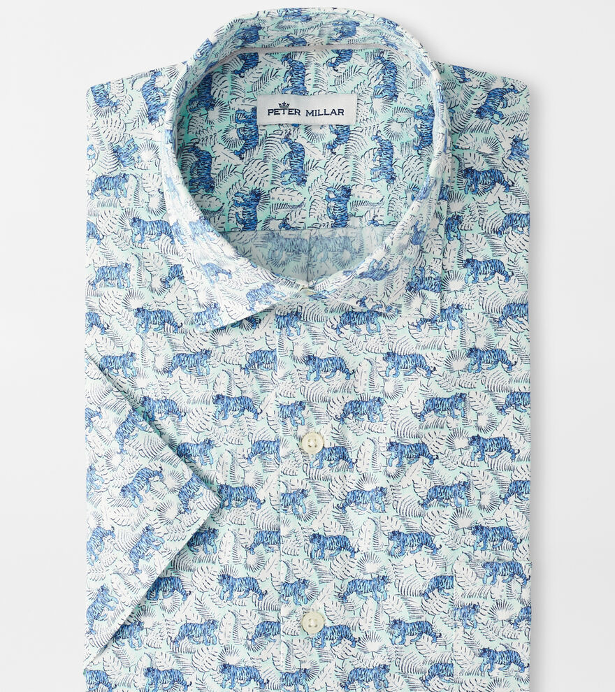 Jungle Exotic Cotton-Blend Sport Shirt image number 1
