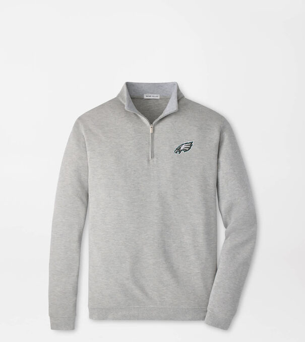 Philadelphia Eagles Crown Comfort Quarter-Zip Pullover