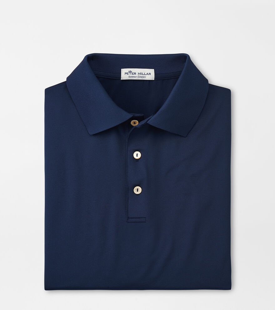 Solid Performance Jersey Polo Knit-Collar image number 1
