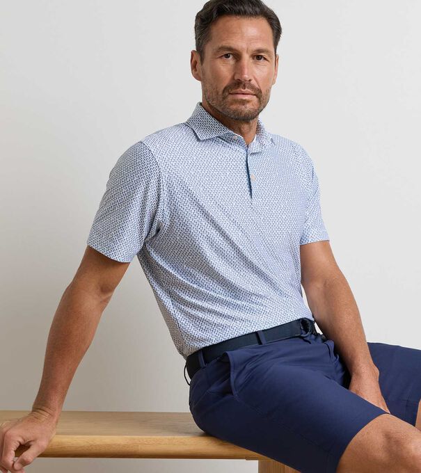 Casino Night Performance Jersey Polo - Alternate Image 1