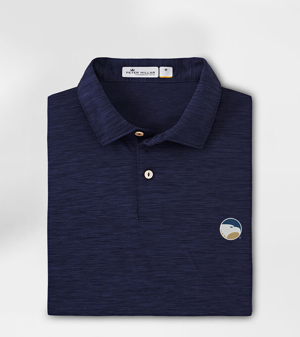Georgia Southern Eagle Featherweight Melange Polo