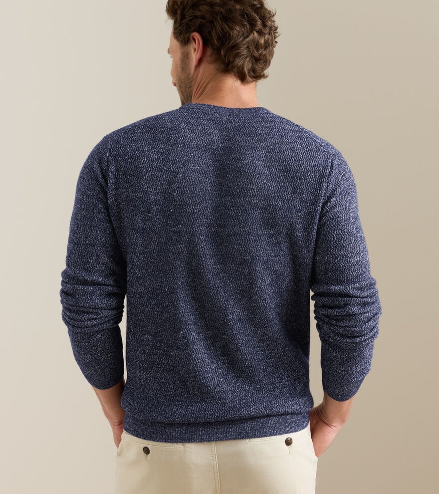 Crosswinds Textured Crewneck Sweater image number 3