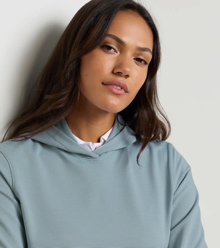 Sugar Stripe Pine Performance Hoodie - Alternate Image 4