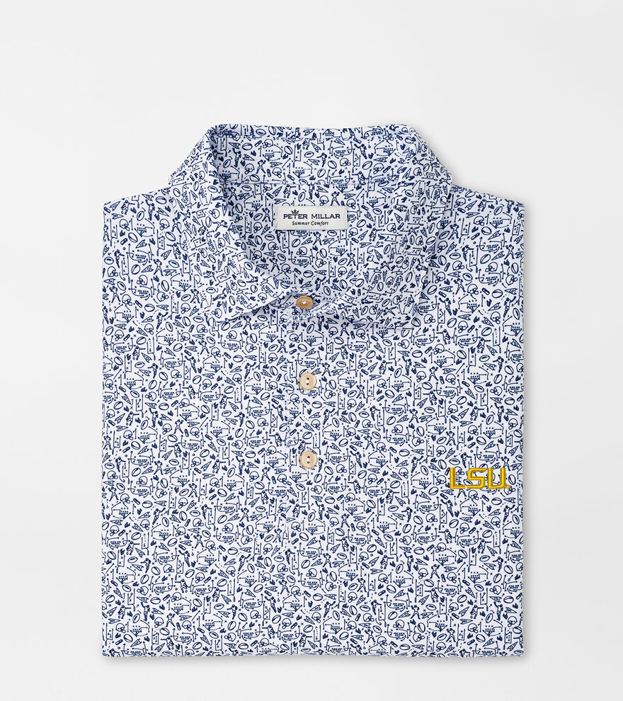 LSU Game Day Performance Jersey Polo image number 1