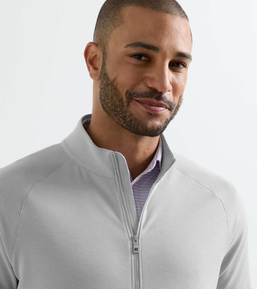 Cradle Piqu&eacute; Performance Full-Zip - Alternate Image 4