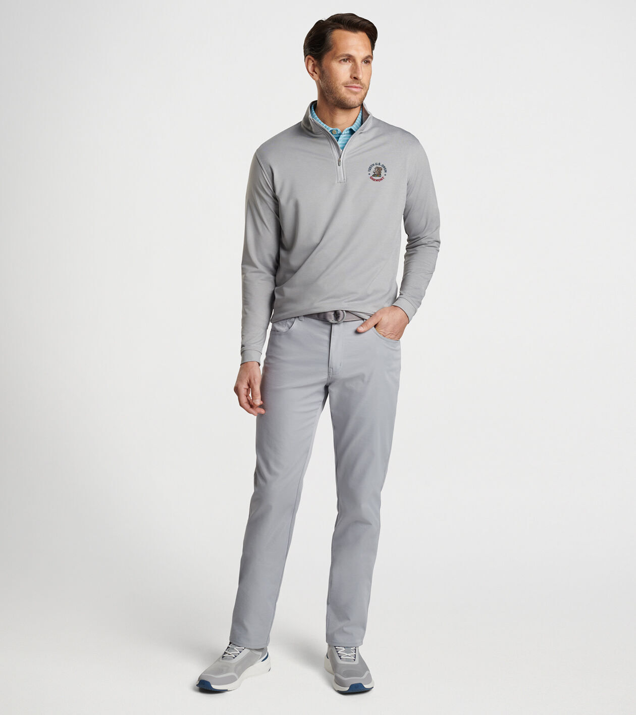 Cph/Golf™ ブラック グレー トレーナー L