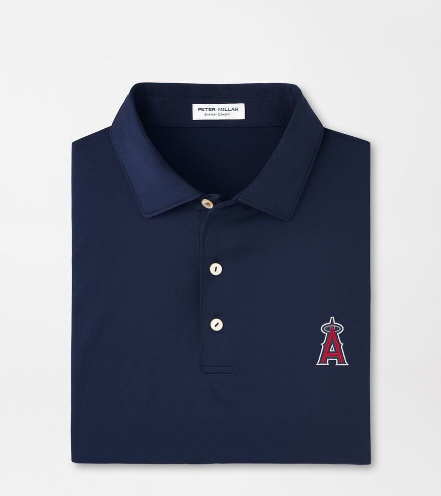 Los Angeles Angels Solid Performance Jersey Polo