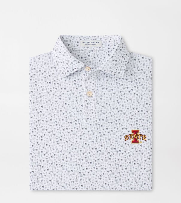 Iowa State Buzzer Beater Youth Performance Jersey Polo