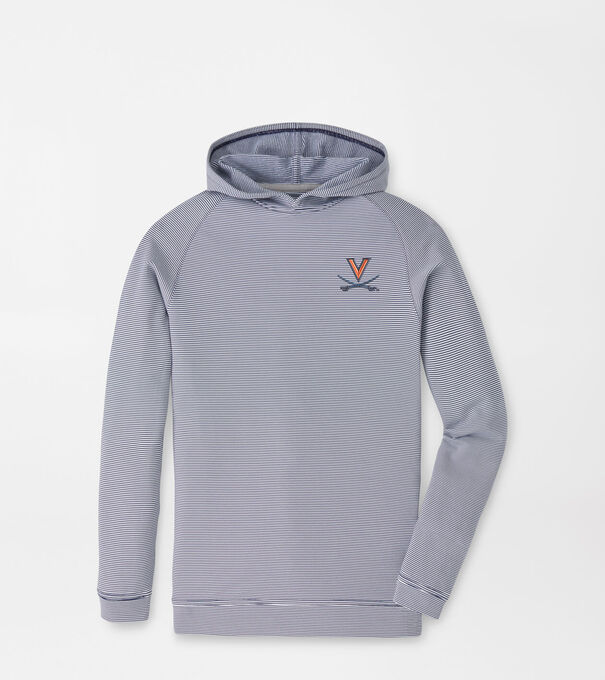 Virginia Pine Youth Sugar Stripe Performance Hoodie